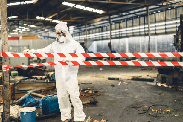 Professional Infectious Disease Decontamination technician working in Beverly Hills, MI